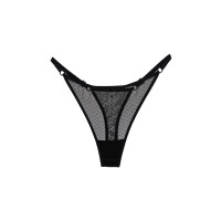 Трусики стринги с регуляторами Renata black арт.355